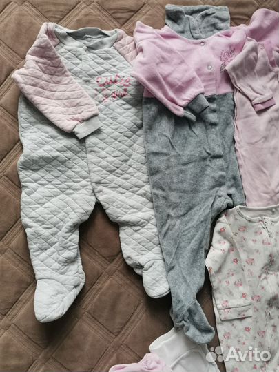 Пакет вещей для девочки 62-68