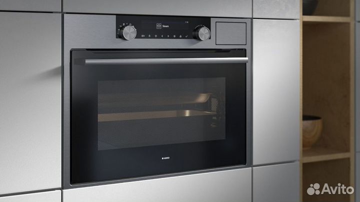 Компактный духовой шкаф-пароварка с микроволнами A