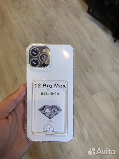 Чехол на любой iPhone, с картхолдером