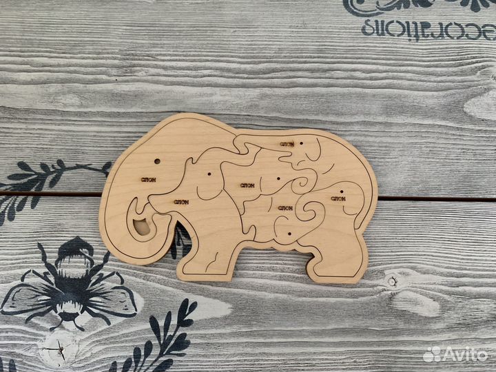 Развивающие деревянные игрушки