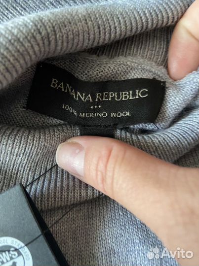 Водолазка из шерсти мериноса banana republic