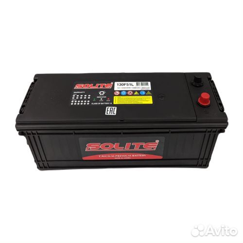 Аккумулятор Solite 130F51L (120Ач, 900А)