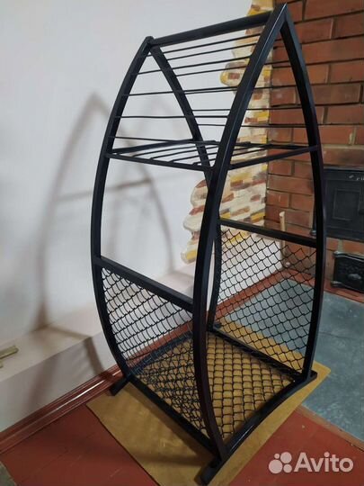 Дровница для бани и каминов