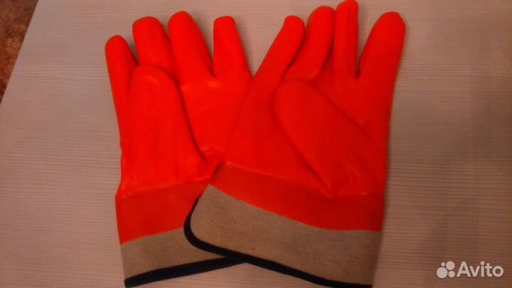 Спецперчатки прорезиненные новые