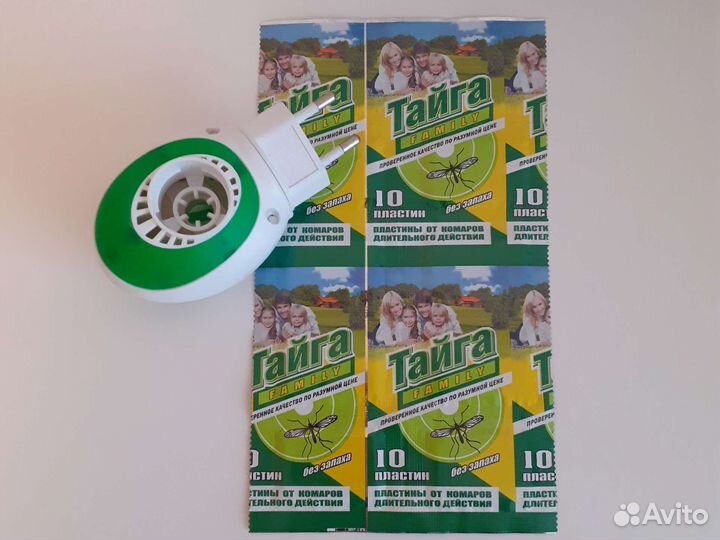 Фумигатор от комаров под флакон и пластину