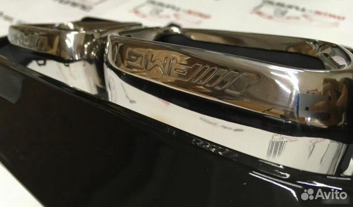 Диффузор + насадки Mercedes C-class С205 C63 купе