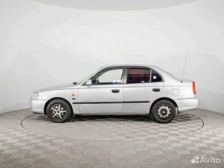 Hyundai Accent 1.5 AT, 2007, 140 108 км