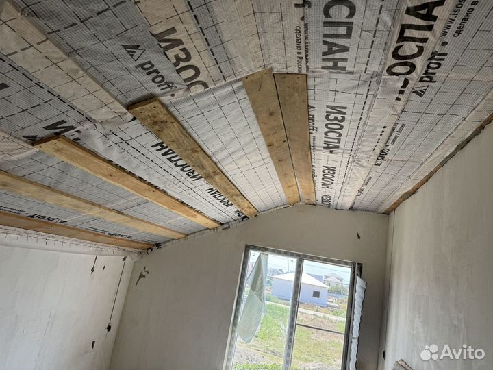 Утеплитель эковата в помещение