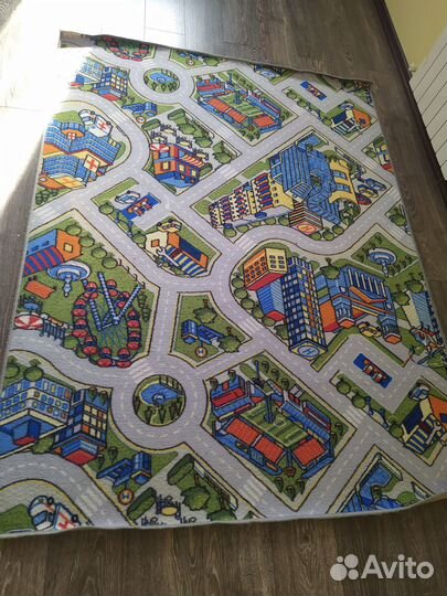 Детский игровой коврик Дорожное движение