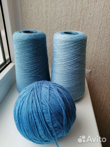 Итальянская пряжа полушерсть