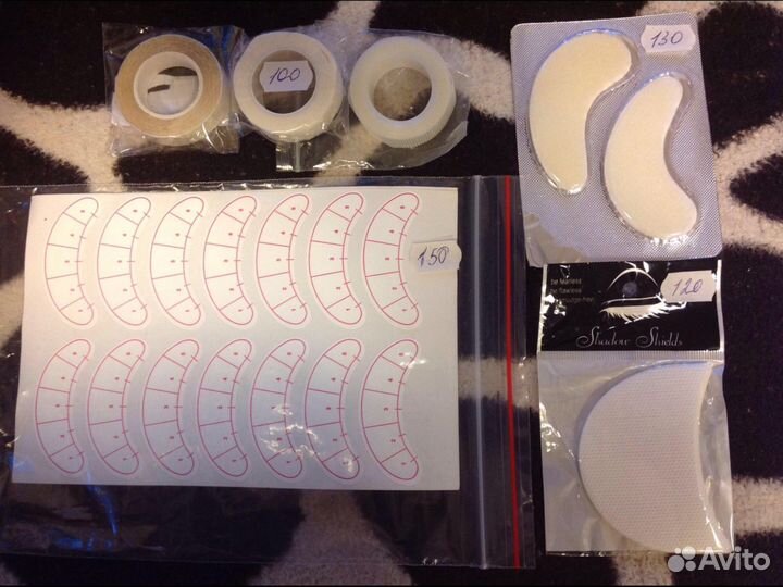 Товары для татуажа, наращивания ресниц, маски