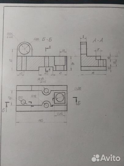 Чертежи, Чертежи в компас-3D, Оцифровка чертежей