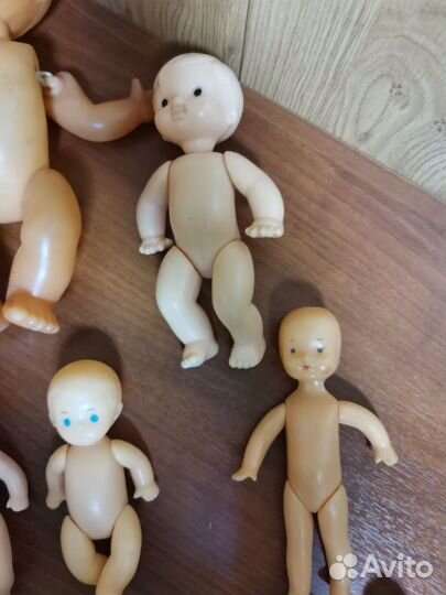 Пупсы/куклы времен СССР 3 штуки