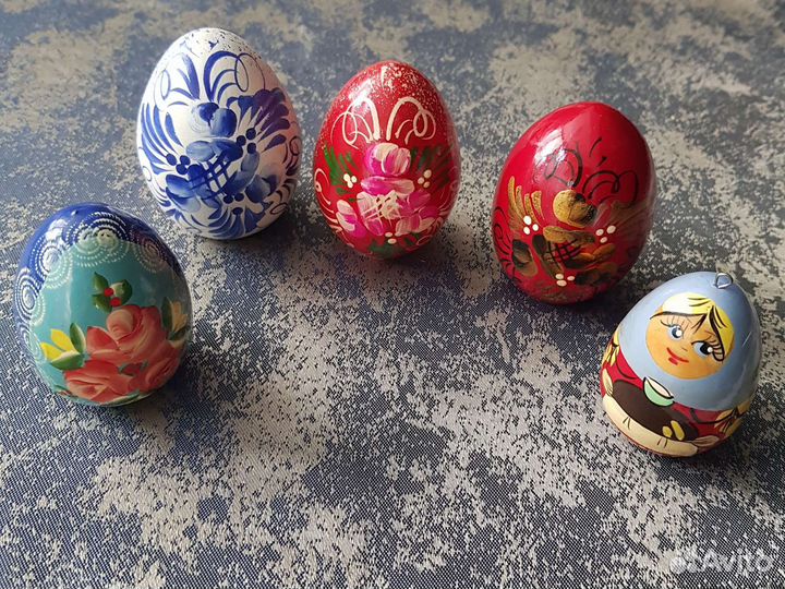 Яйцо пасхальное, деревянное
