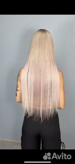 Наращивание натуральных и биопротеиновых волос