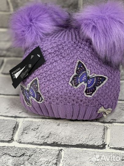 Шапка зимняя для девочки