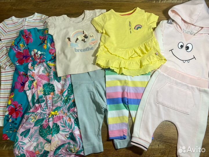 Одежда на девочку пакетом 68