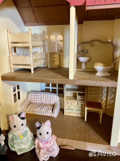 Sylvanian Families сильвания домик с мебелью