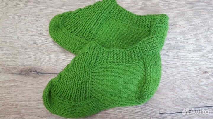Следки вязаные женские