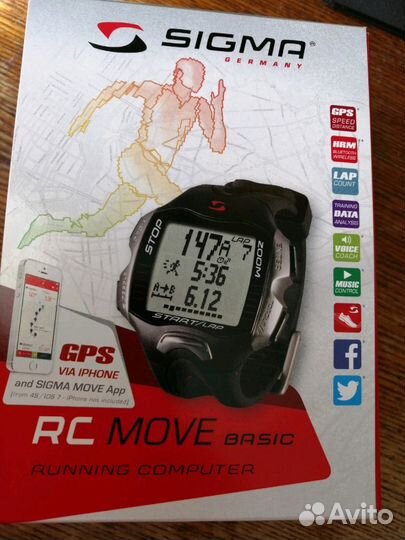 Новый пульсометр Sigma RC Move Basic