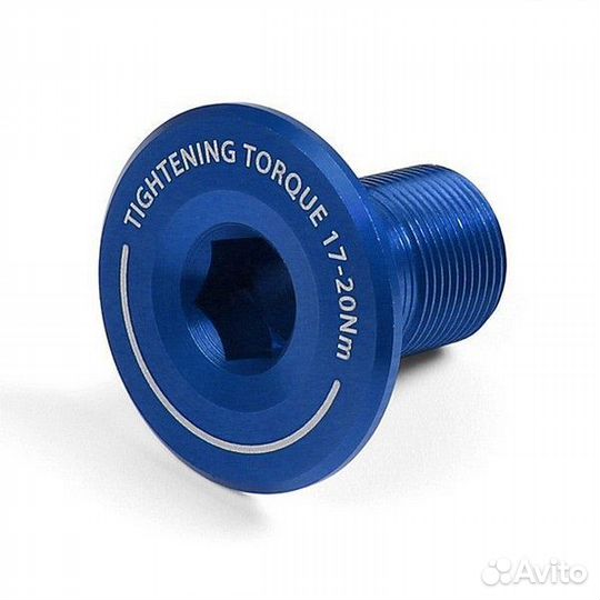 Заглушка вала шатунов hope, 1 шт, Синяя