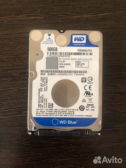 Жесткий диск HDD wd5000lpcx