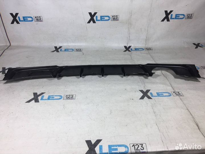 Диффузор bmw f30 f 30 m tech м пакет 2+0