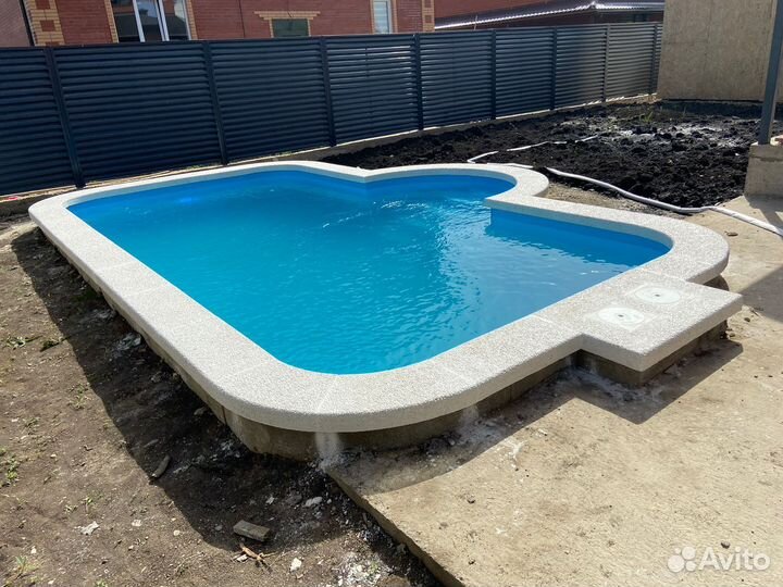 Бассейн из полипропилена под ключ