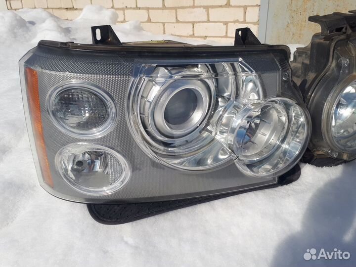 Блок фары range rover
