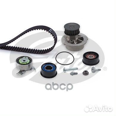 Комплект: водяной насос и ремень зубчатый KP154