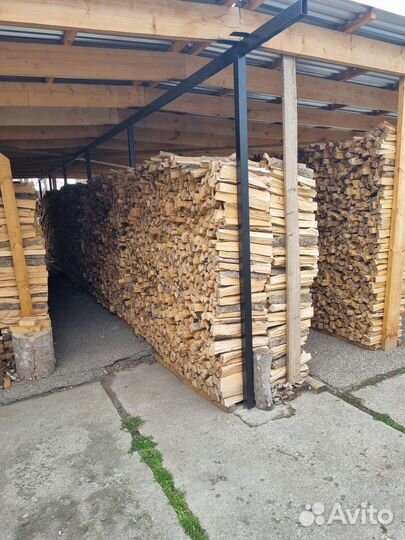 Дрова колотые бук, граб