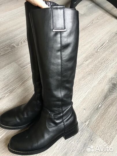 Сапоги Кожаные женские 37р-р