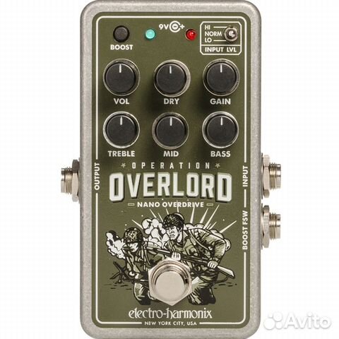 Педаль Electro-Harmonix Nano Operation Overlord