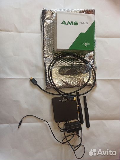 Android тв приставка ugoos AM6 Plus