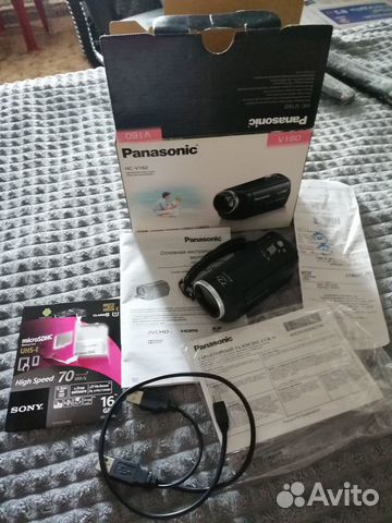 Видеокамера panasonic full HD HC - V160 C