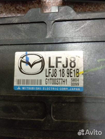 Эбу блок управления двигателем и АКПП mazda 6