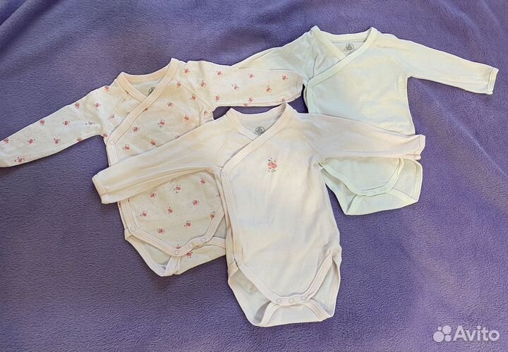 Боди Petit bateau, 6 мес