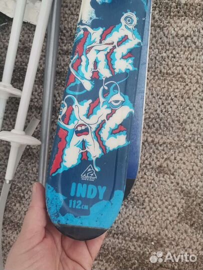 Горные лыжи детские комплект