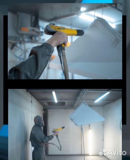 Порошковая покраска металлических изделий