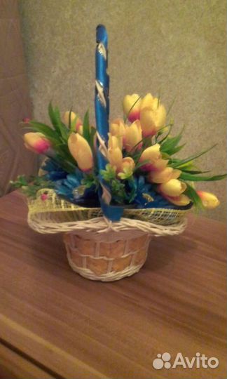 Букет из искусственных цветов