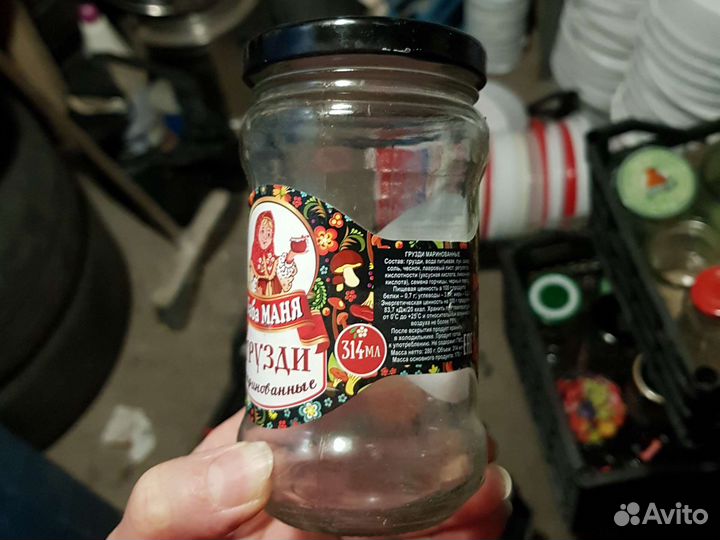 Стеклянные банки 450 мл, 200мл, 340 мл