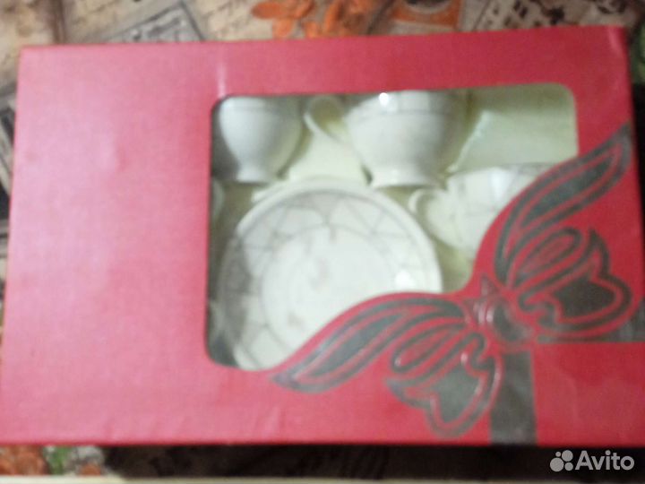 Кофейный сервиз новый