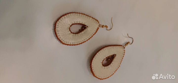 Серьги ручная работа