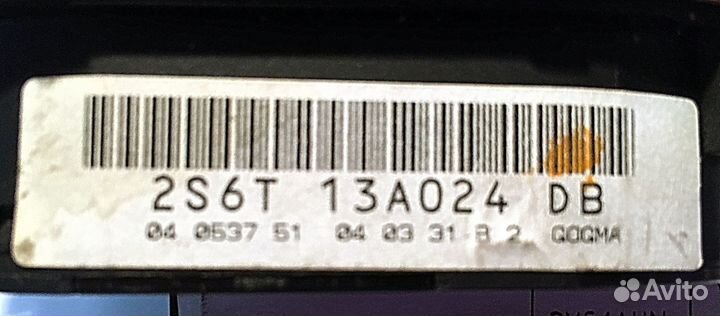 Переключатель света Ford Fiesta 2004 (с птф)