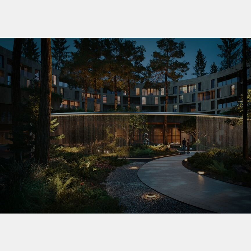 1-к. апартаменты, 48,6 м², 3/6 эт.