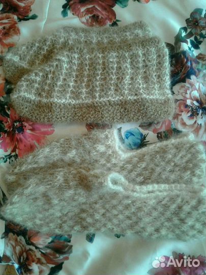 Носки и следки из собачьей шерсти