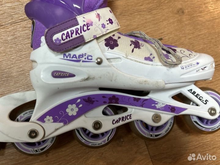 Ролики детские раздвижные 34-37