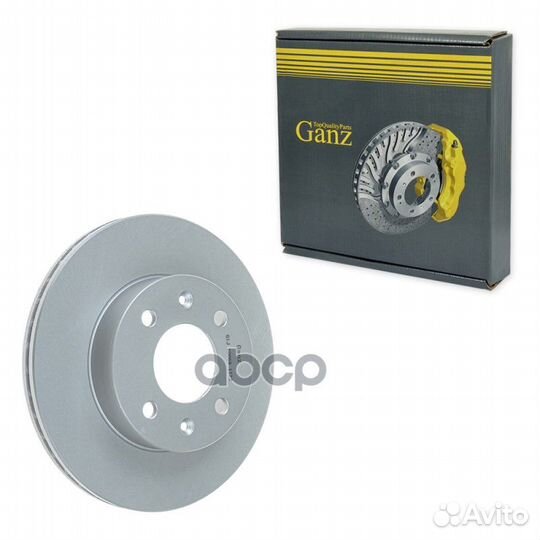 Диск тормозной передний с покрытием hyundai i10