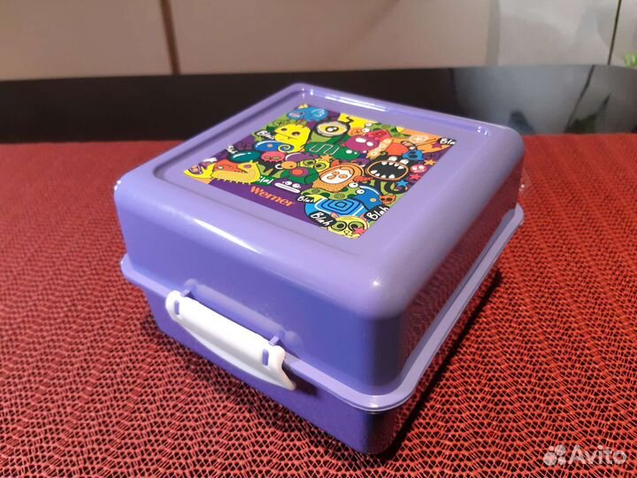 Ланч-боксы 1,4 л, три отсека