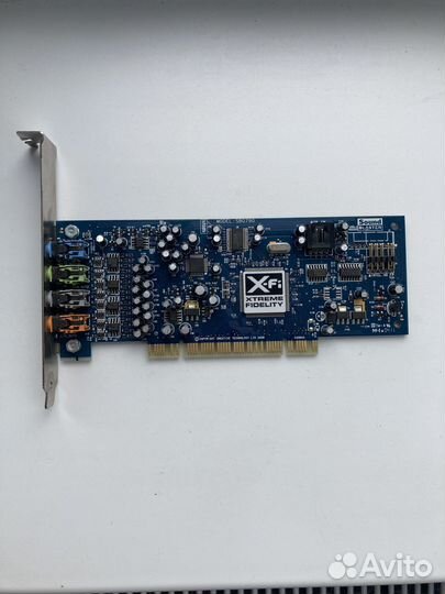 Creative sound blaster x fi audio pci